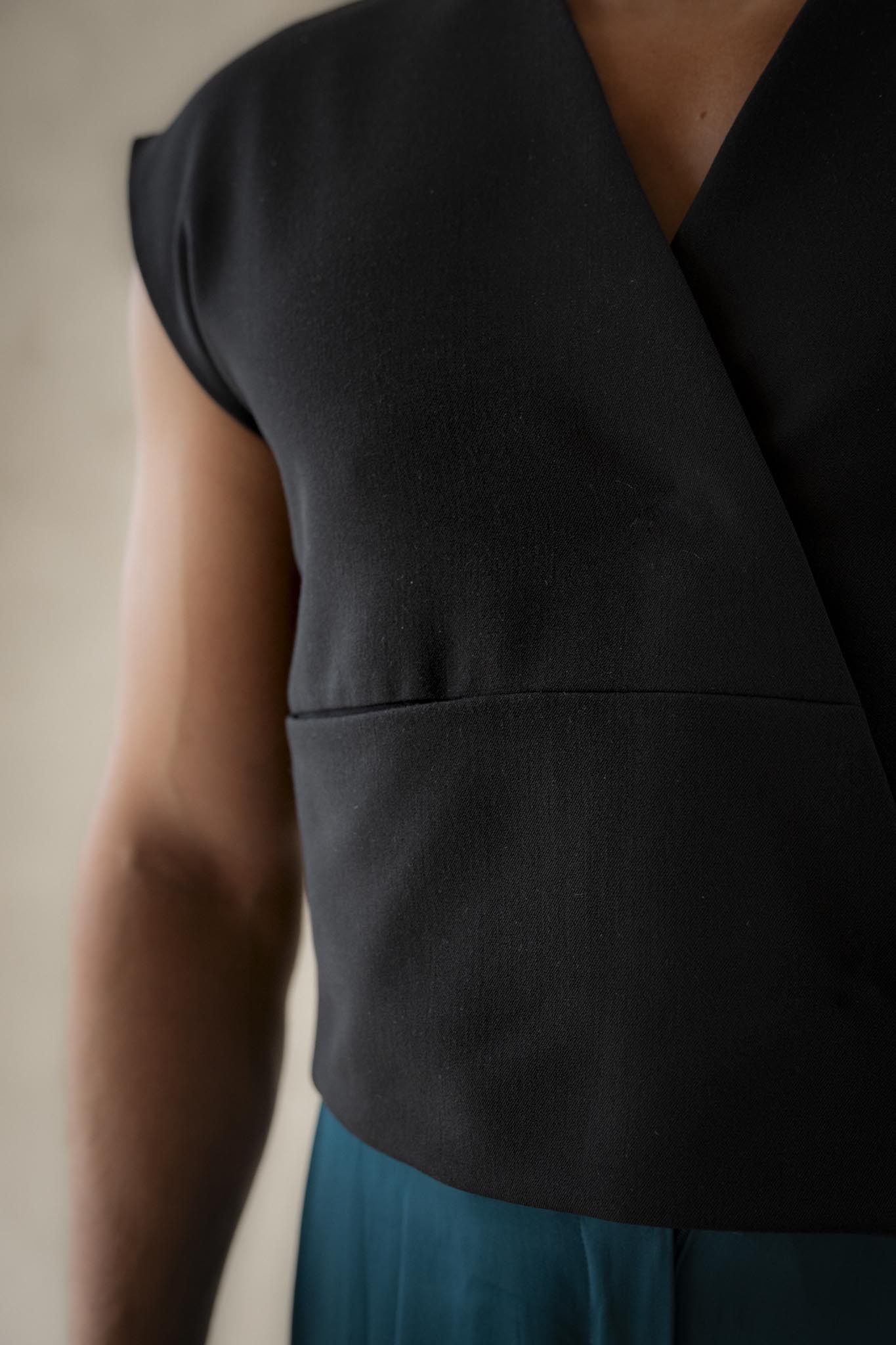 LANE GILET Black