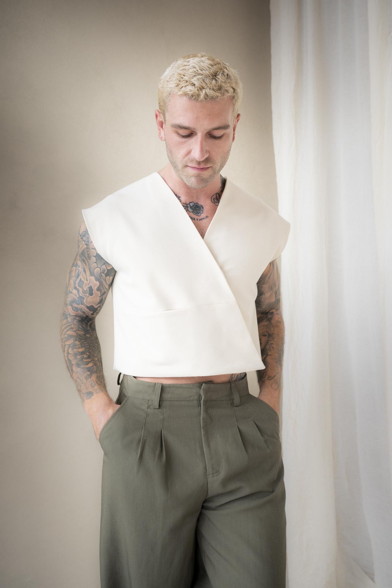 LANE GILET Beige